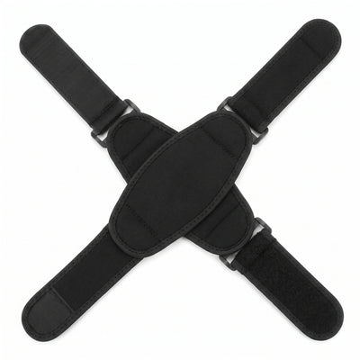 Knee strap fully extended showing strap length