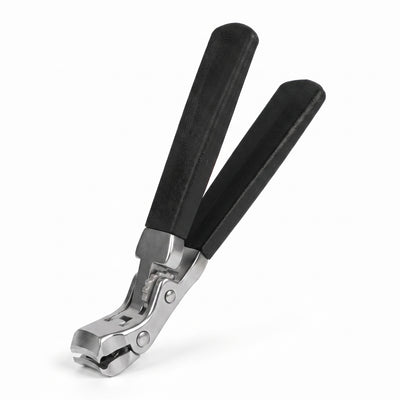 Precision nail clipper at an angle showing blade mechanism